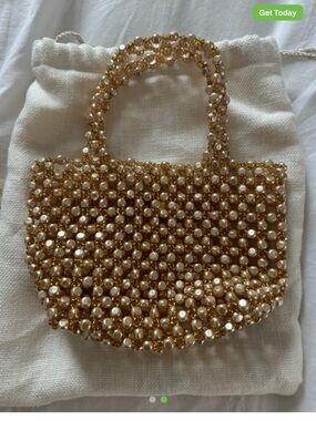 Vanina Sable Nacre Bag